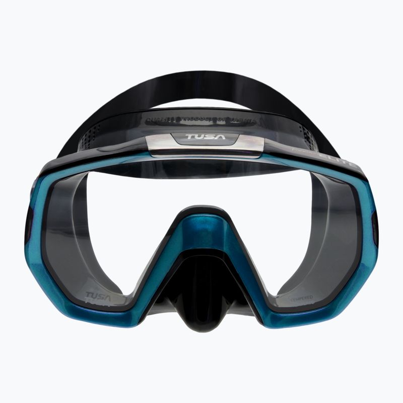 Maska do nurkowania TUSA Freedom Elite turquoise/black 2