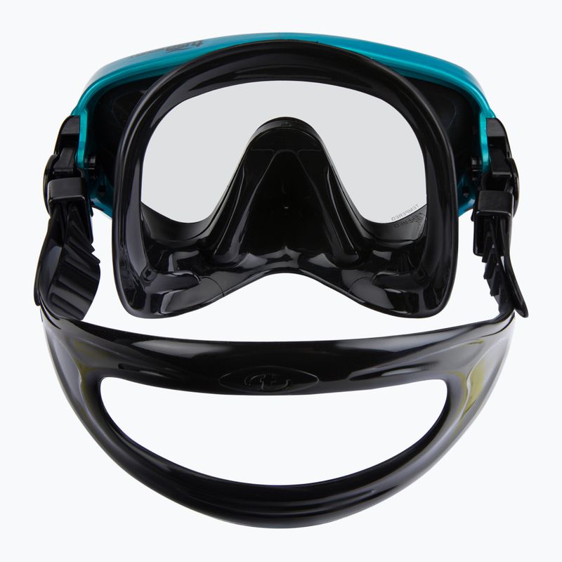 Maska do nurkowania TUSA Sportmask turquoise/black 5