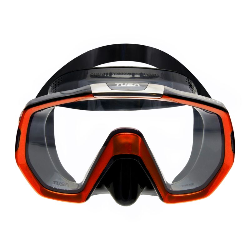 Maska do nurkowania TUSA Freedom HD orange/black 2