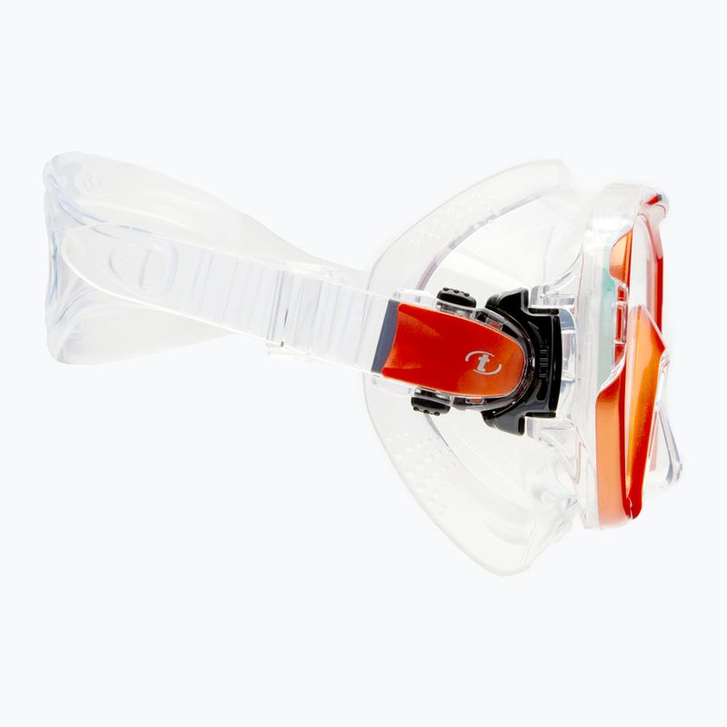Maska do nurkowania TUSA Freedom Elite white/orange 3