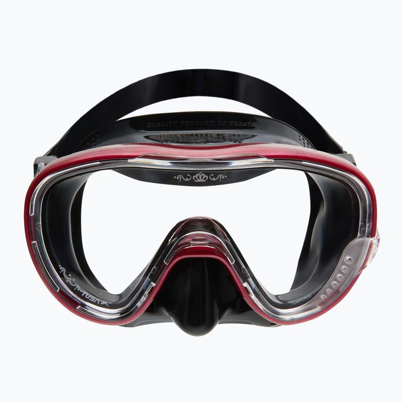 Maska do nurkowania TUSA Tina FD black/red 2