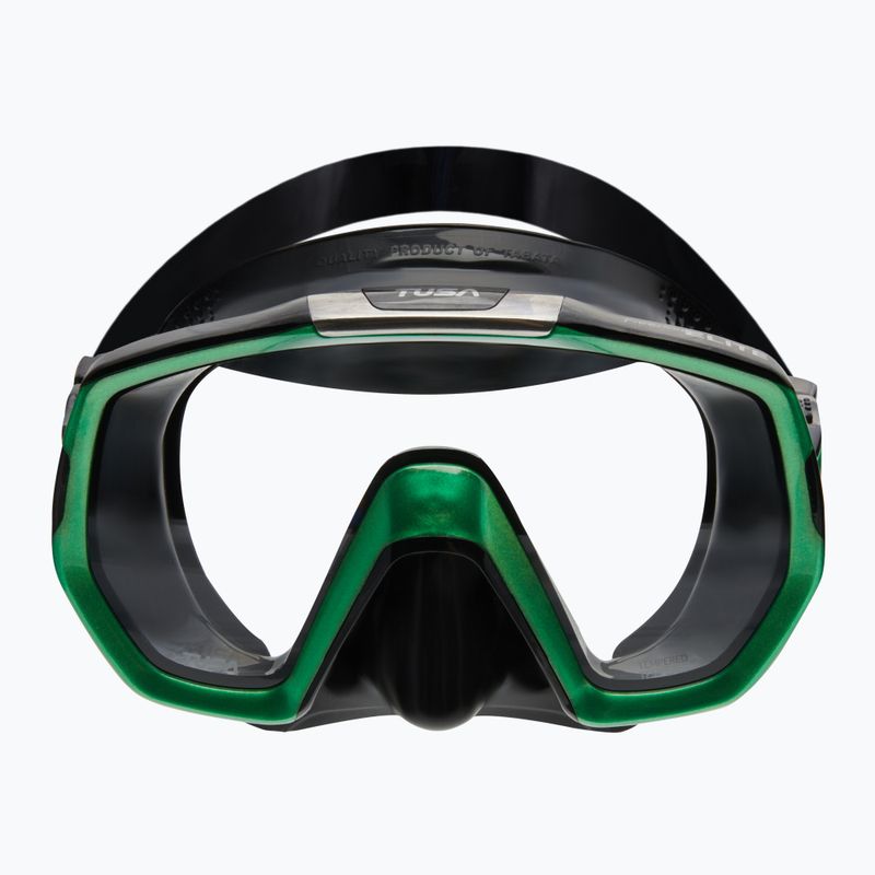 Maska do nurkowania TUSA Freedom Elite black/green 2