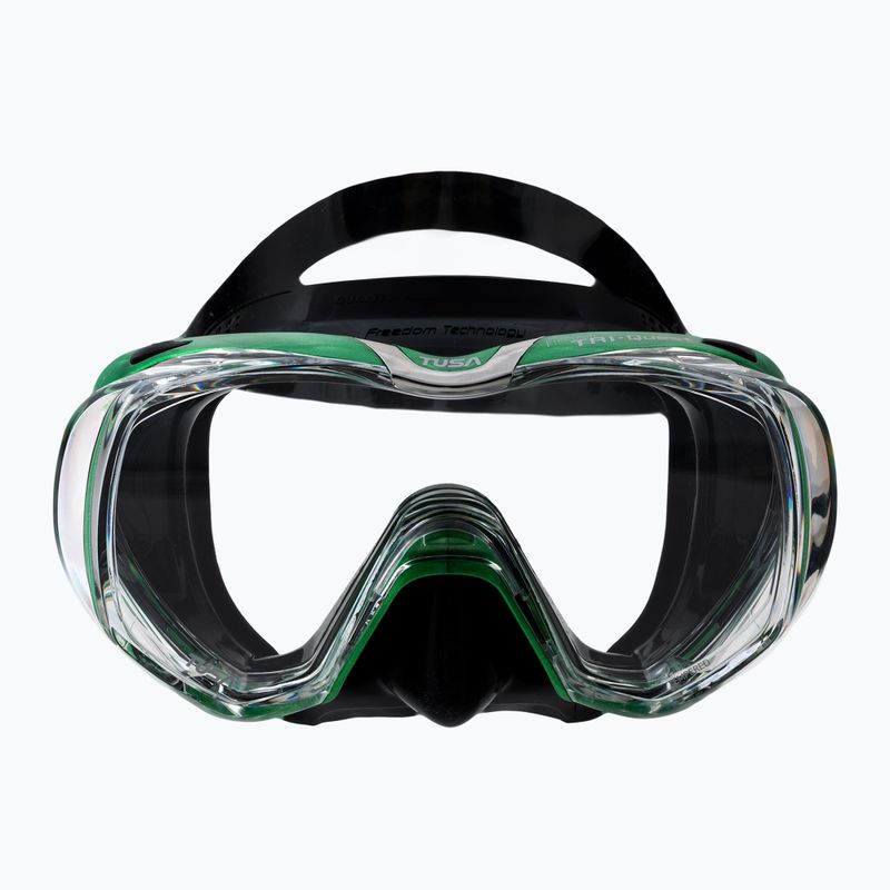 Maska do nurkowania TUSA Tri-Quest FD green 2