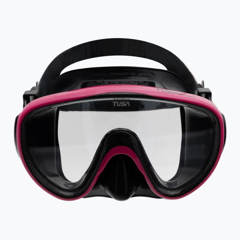 Zestaw do nurkowania TUSA Serene pink/black 2