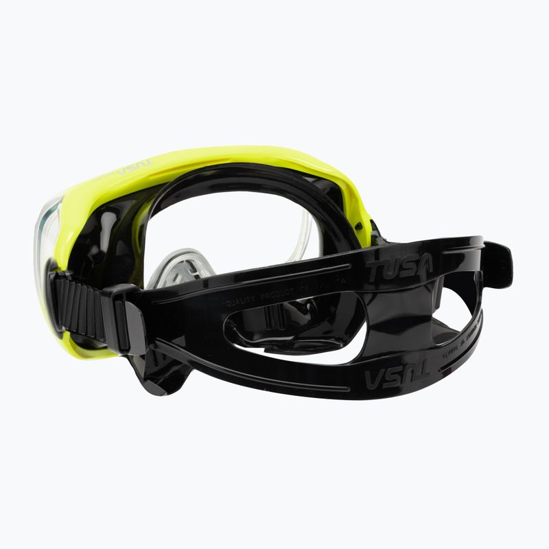 Zestaw do nurkowania TUSA Imprex 3D yellow/black 5