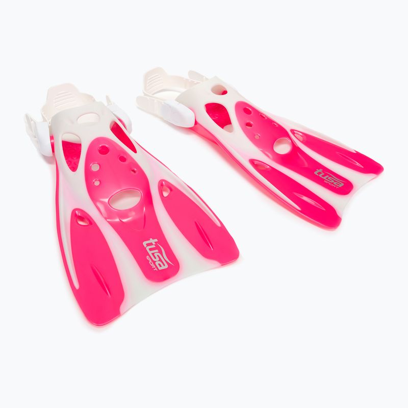 Zestaw do nurkowania dziecięcy TUSA Mini-Kleio UC-0201 różowy 2