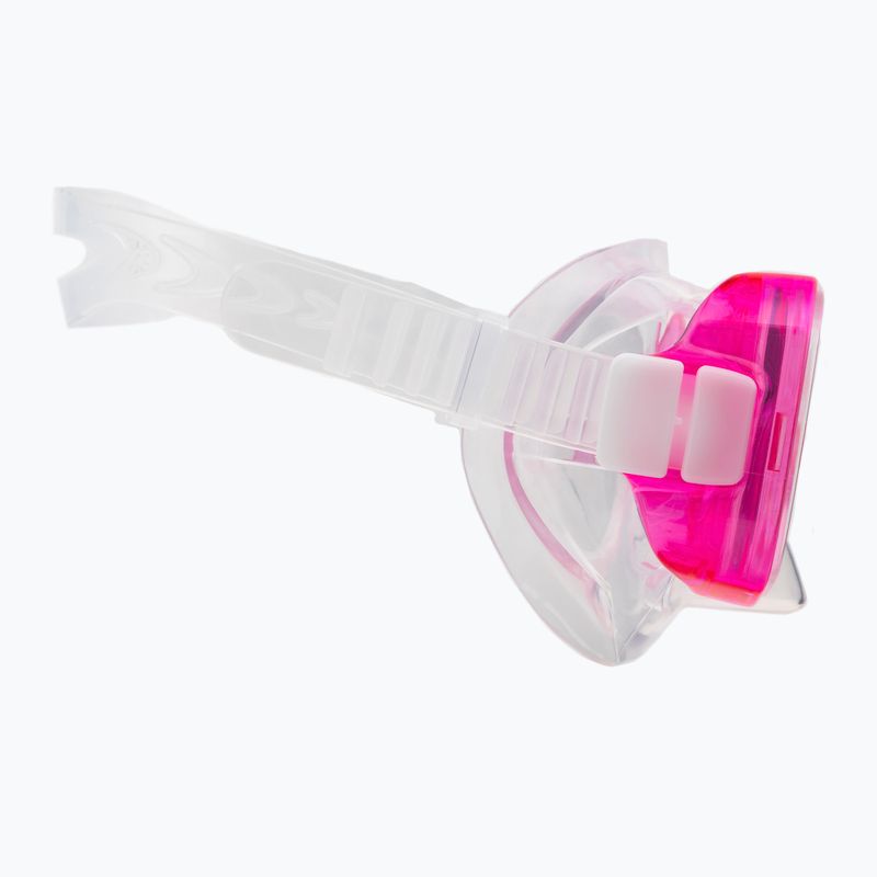 Zestaw do nurkowania dziecięcy TUSA Mini-Kleio UC-0201 różowy 7