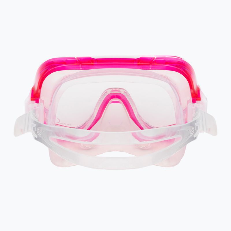 Zestaw do nurkowania dziecięcy TUSA Mini-Kleio UC-0201 różowy 9