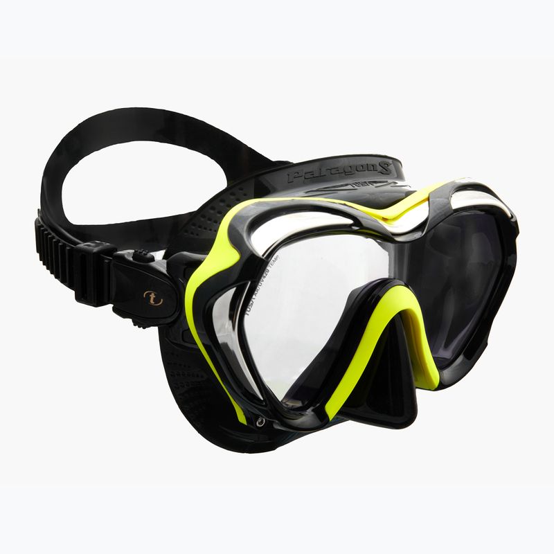 Maska do nurkowania TUSA Paragon S black/yellow