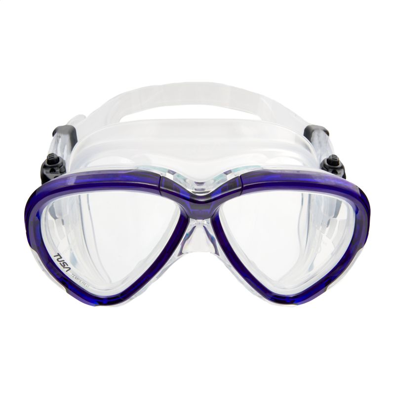 Maska do nurkowania TUSA Intega white/navy blue 2