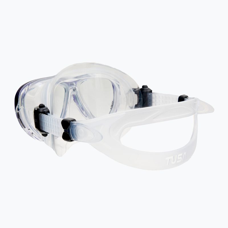 Maska do nurkowania TUSA Intega white/navy blue 4
