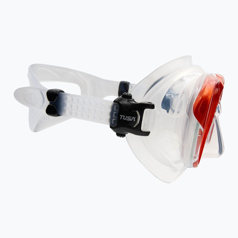 Maska do nurkowania TUSA Intega white/orange 3