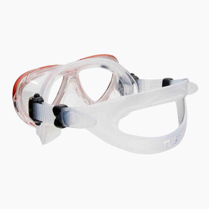 Maska do nurkowania TUSA Intega white/orange 4