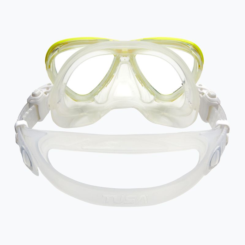 Maska do nurkowania TUSA Intega white/yellow 5