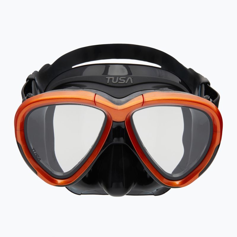 Maska do nurkowania TUSA Intega orange/black 2
