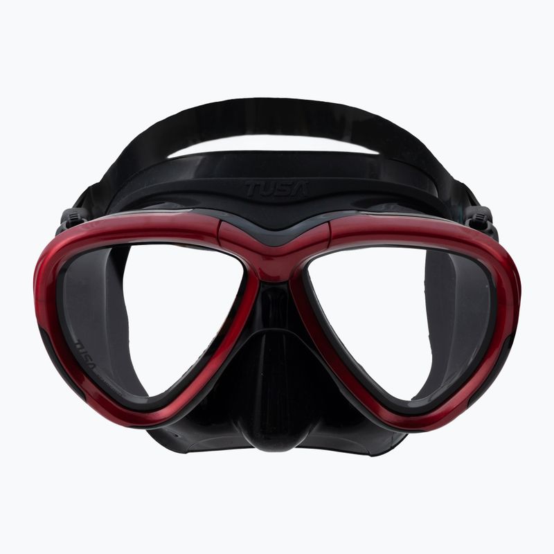Maska do nurkowania TUSA Intega black/red 2