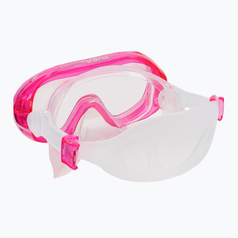 Zestaw do nurkowania dziecięcy TUSA Kleio Mini Fit pink 5
