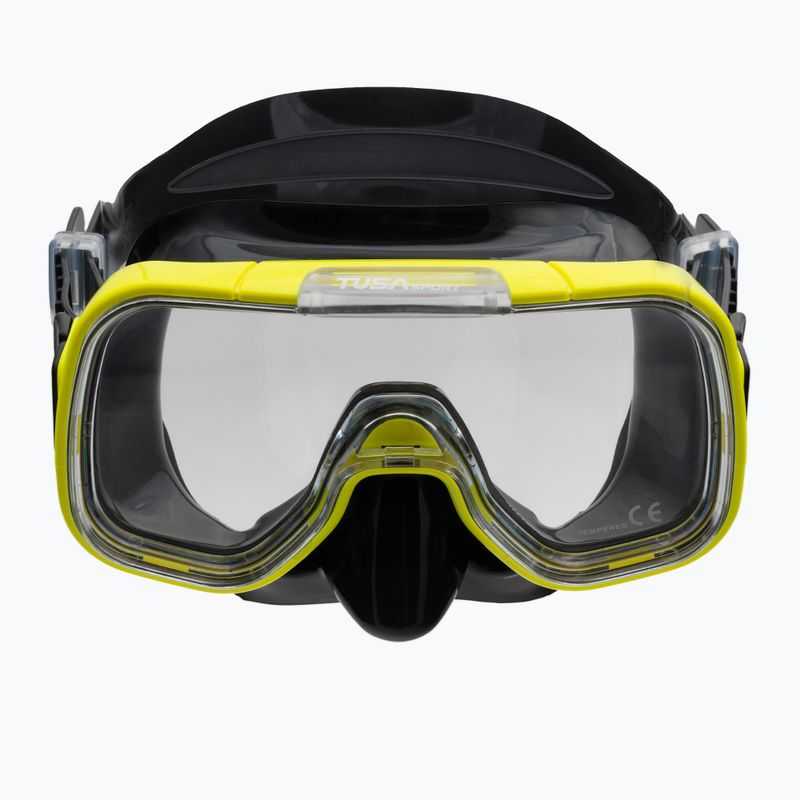 Zestaw do nurkowania dziecięcy TUSA Mini-Kleio UC-2022 yellow/black 2