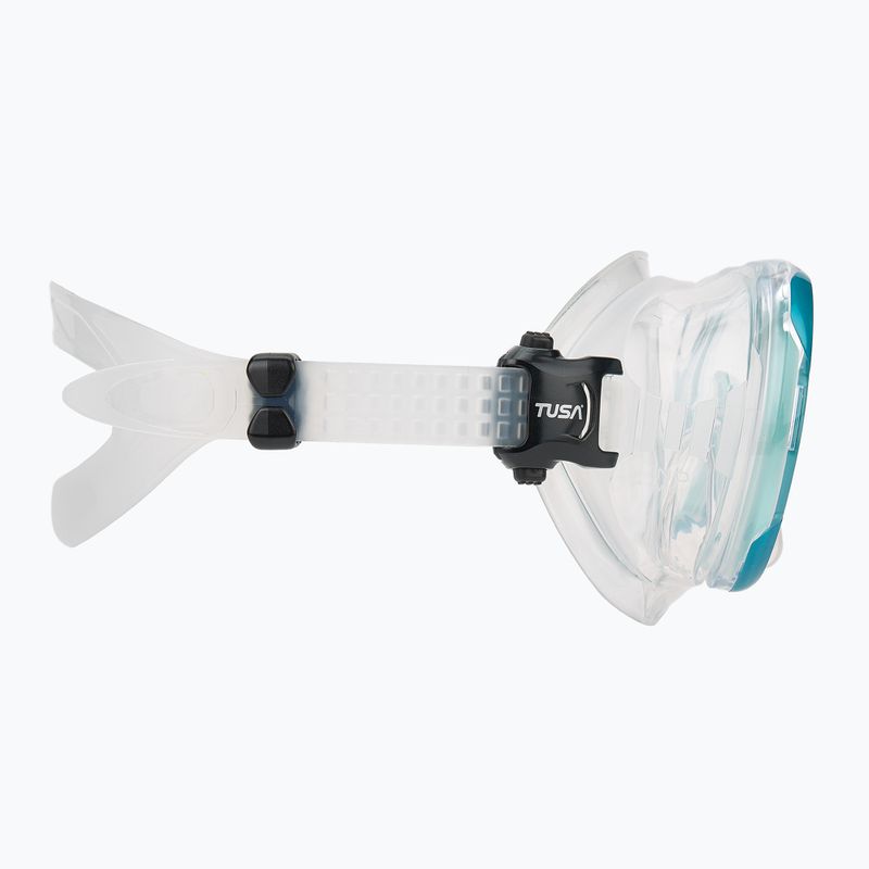 Maska do snorkelingu TUSA Ino turkusowy 3