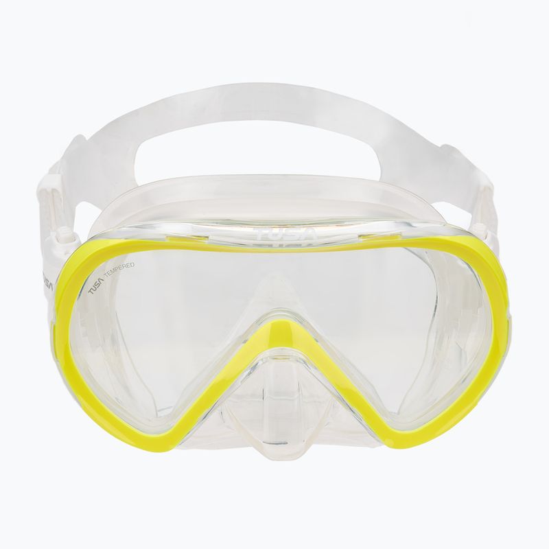 Maska do snorkelingu TUSA Ino yellow 2
