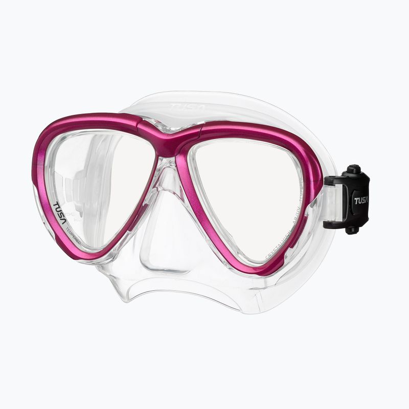 Maska do nurkowania TUSA Intega pink