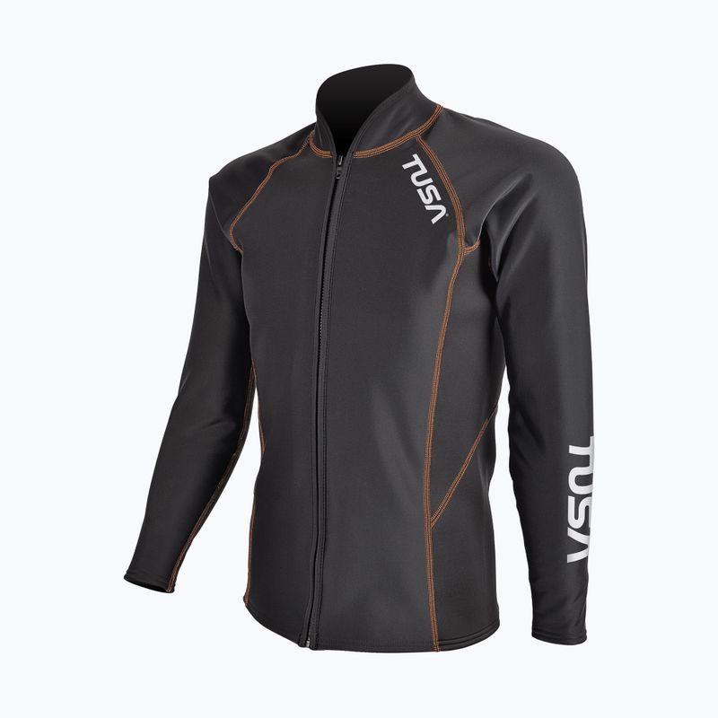 Longsleeve do pływania męski TUSA Rashguard Thermal black
