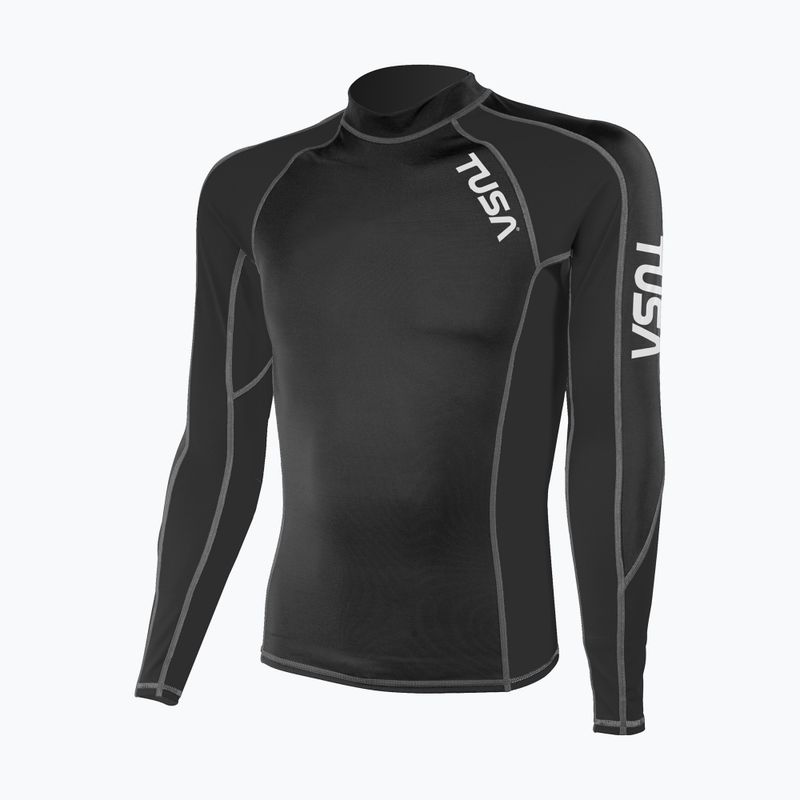 Longsleeve do pływania męski TUSA Rashguard black