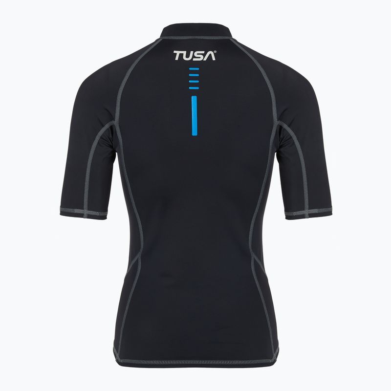 Koszulka do pływania damska TUSA Rashguard black 2