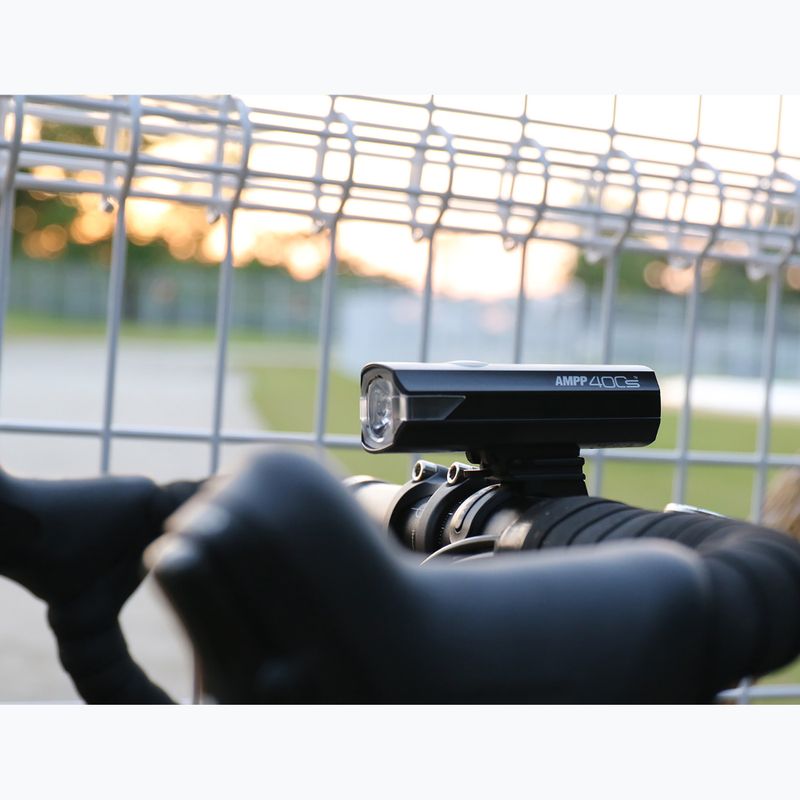 Lampka rowerowa przednia Cateye AMPP 400S HL-EL084SRC black 7