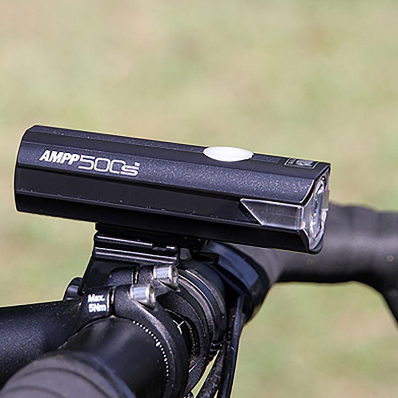 Zestaw lampek rowerowych CatEye AMPP 500S HL-EL085SRC / TL-LD800 VIZ150 black 4