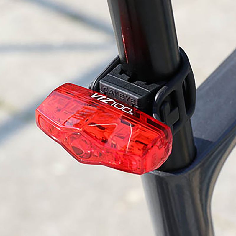 Zestaw lampek rowerowych CatEye AMPP 200 HL-EL042RC / TL-LD800B VIZ100 USB-C black 5