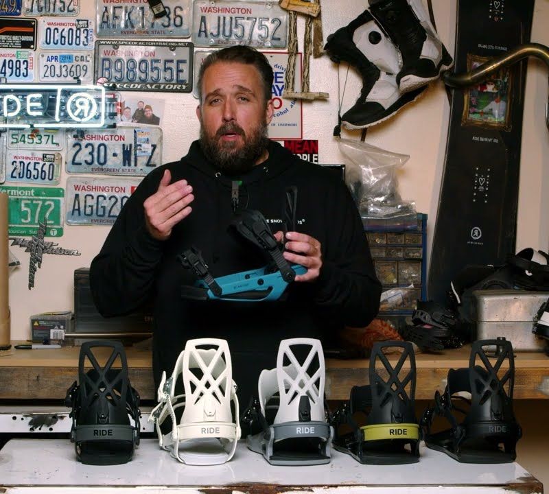 Wiązania snowboardowe męskie RIDE C-4 black 11