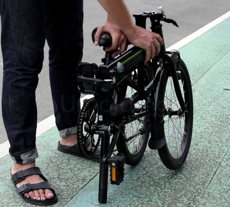 Rower miejski składany Tern Link B7 navy 10