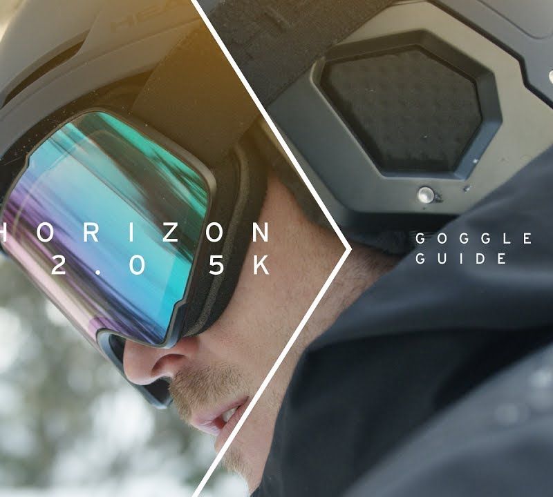 Gogle narciarskie HEAD Horizon 2.0 5K red/black/5k red 4