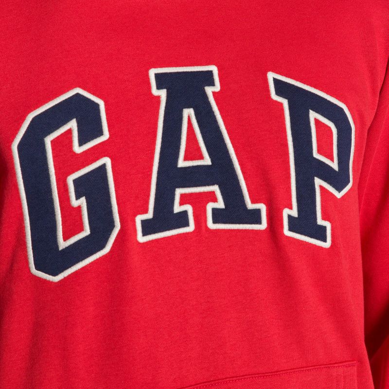 Bluza męska GAP XLS FT Arch PO HD modern red 5
