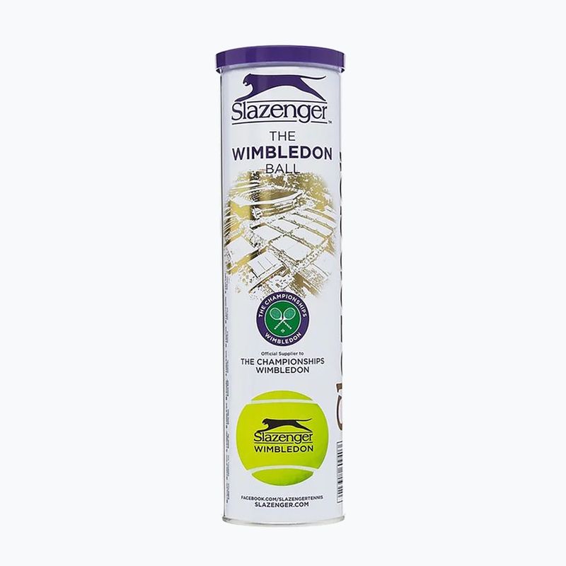 Piłki tenisowe Slazenger Wimbledon 4 szt. 2