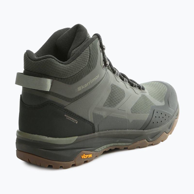 Buty trekkingowe męskie Karrimor Spiral Mid olive 10