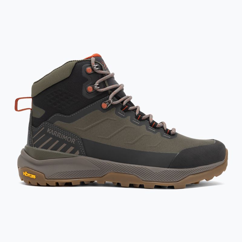 Buty trekkingowe męskie Karrimor Peregrine olive 2