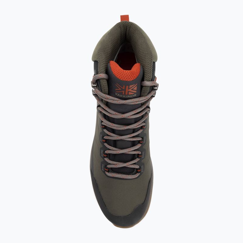 Buty trekkingowe męskie Karrimor Peregrine olive 5