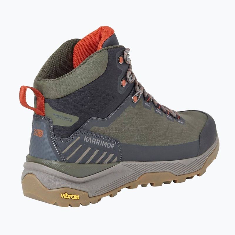 Buty trekkingowe męskie Karrimor Peregrine olive 11