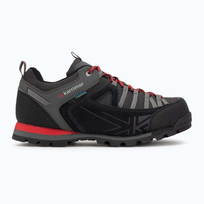 Buty trekkingowe męskie Karrimor Spike Low black/red 2