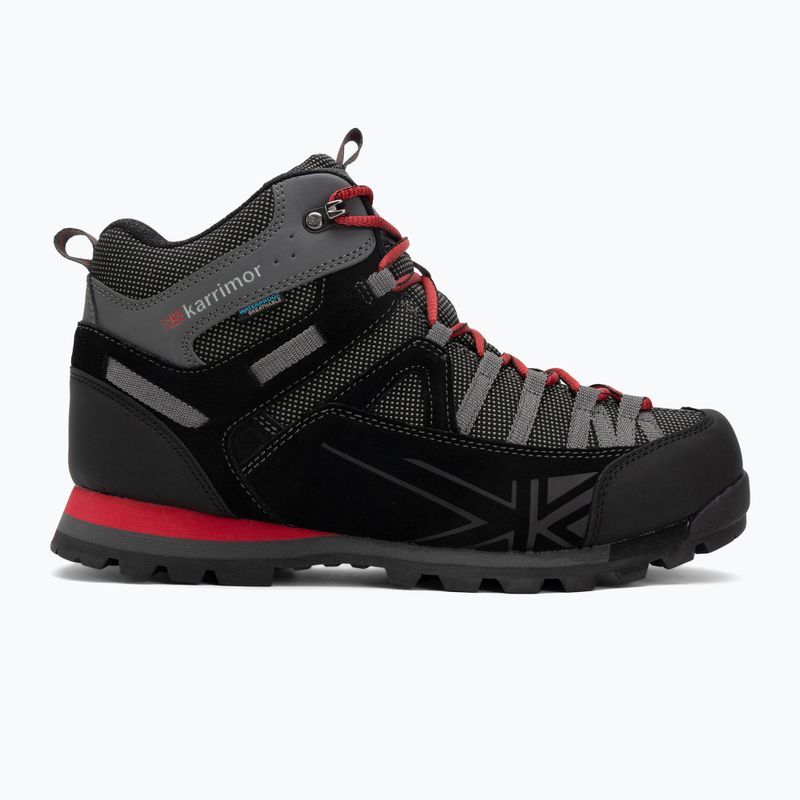 Buty trekkingowe męskie Karrimor Spike Mid 3 black/red 2