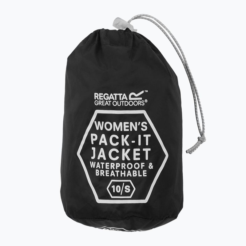 Kurtka przeciwdeszczowa damska REGATTA Pack-It III black 12