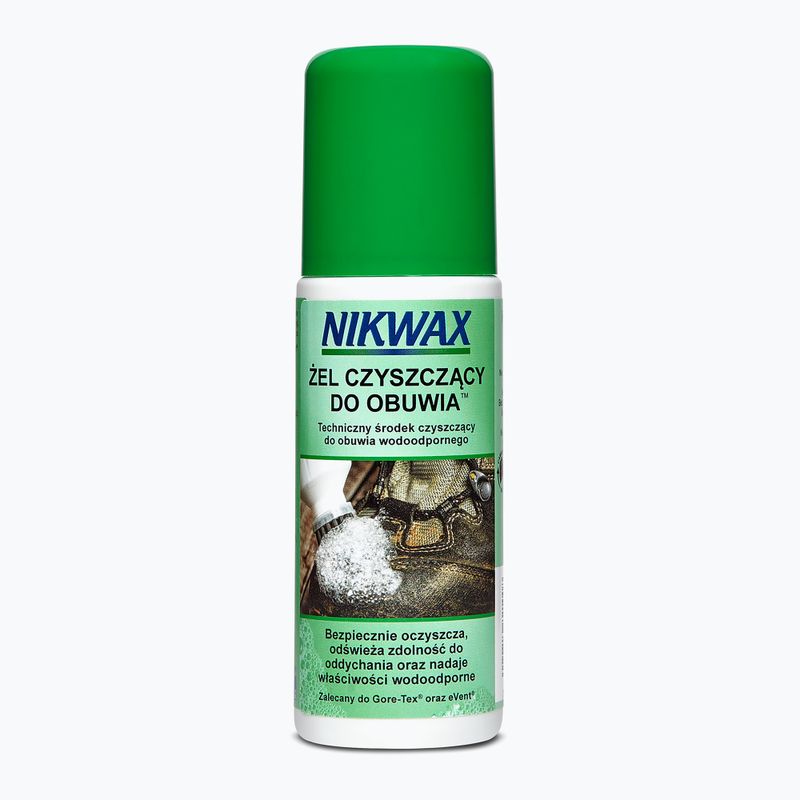 Zestaw do pielęgnacji obuwia Nikwax Footwear Cleaning Gel + Tkanina i skóra 2 x 125 ml 3