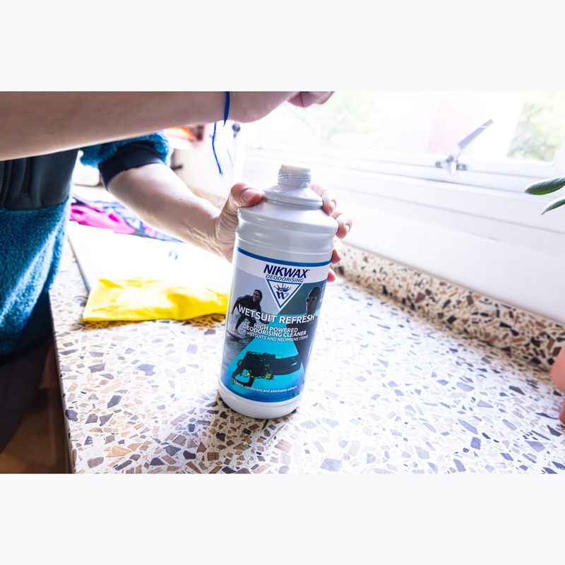 Płyn do czyszczenia pianek i skafandrów Nikwax Wetsuit Refresh 1 l 3
