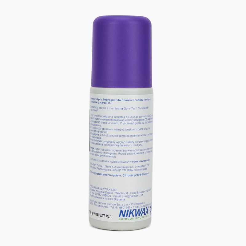 Impregnat do butów Nikwax Nubuk & Welur Spray 125 ml 2