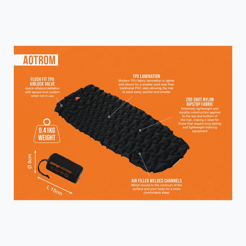 Mata dmuchana Vango Aotrom anthracite 4