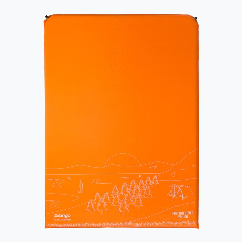 Mata samopompująca Vango Dreamer 5 cm Double citrus 2