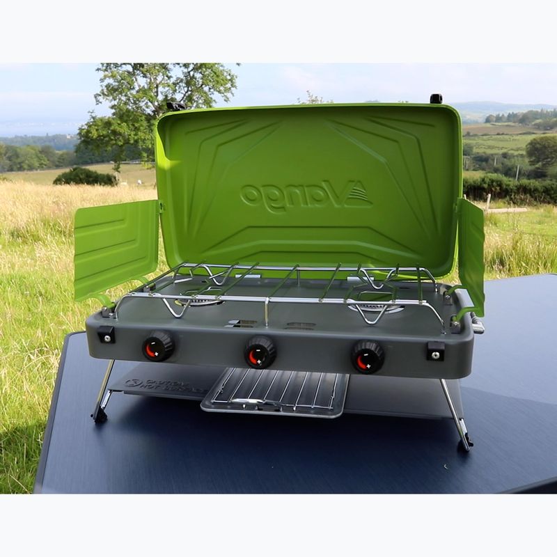 Kuchenka turystyczna Vango Combi IR Grill Compact herbal 8