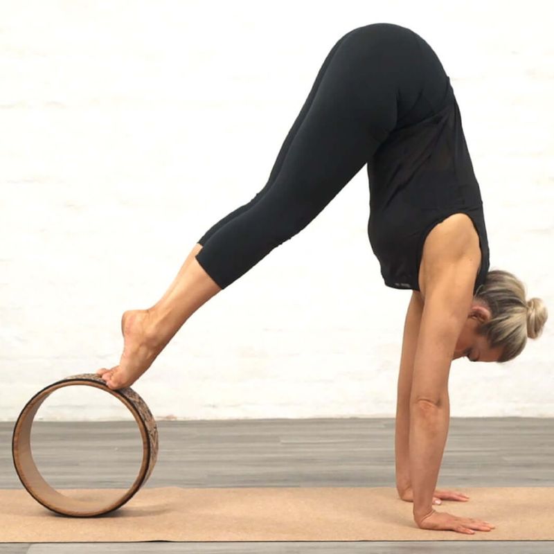 Obręcz do jogi Myga Mandala brązowy 8